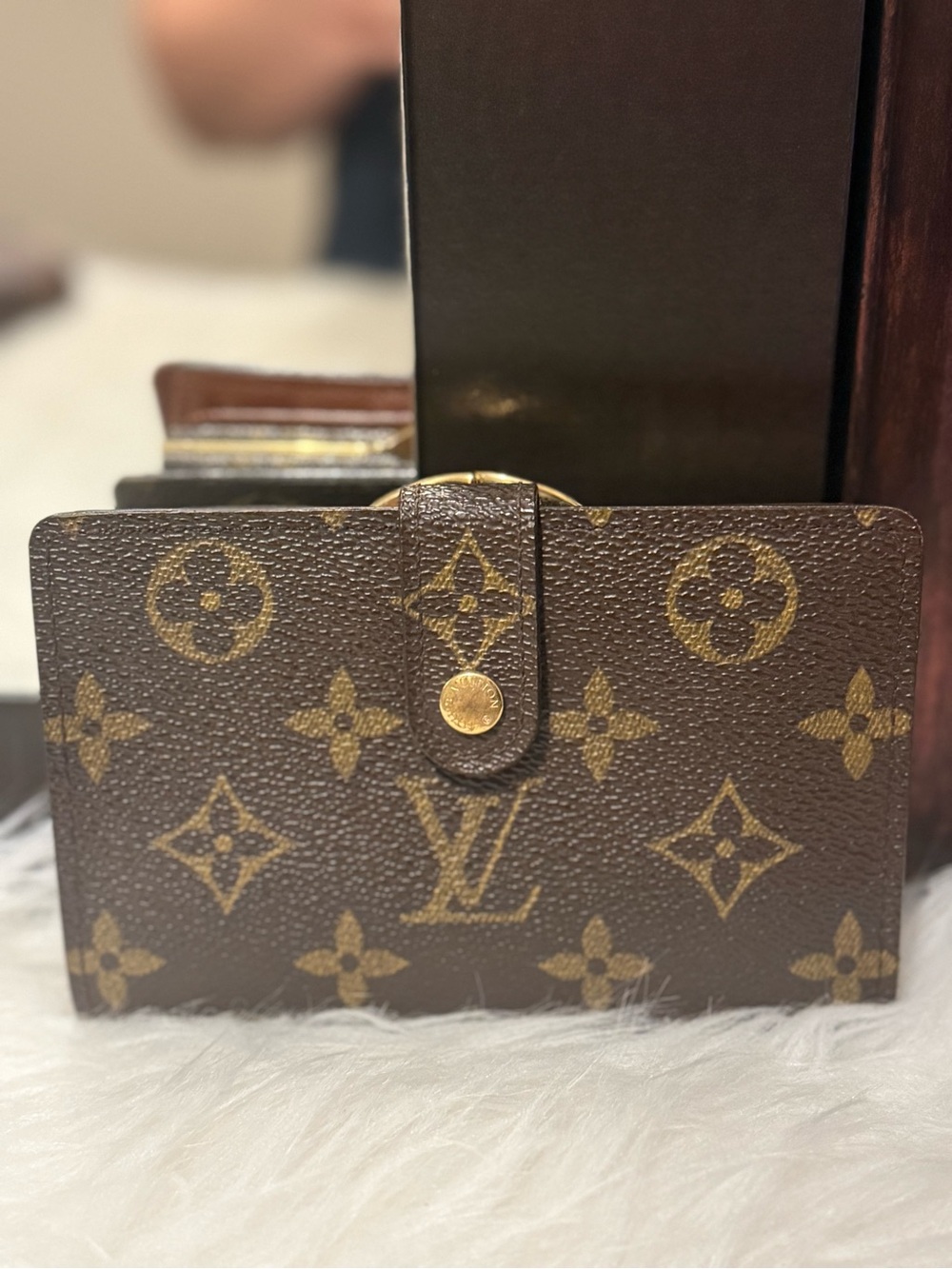 🌸Louis Vuitton Brown Monogram French Purse Wallet🌸